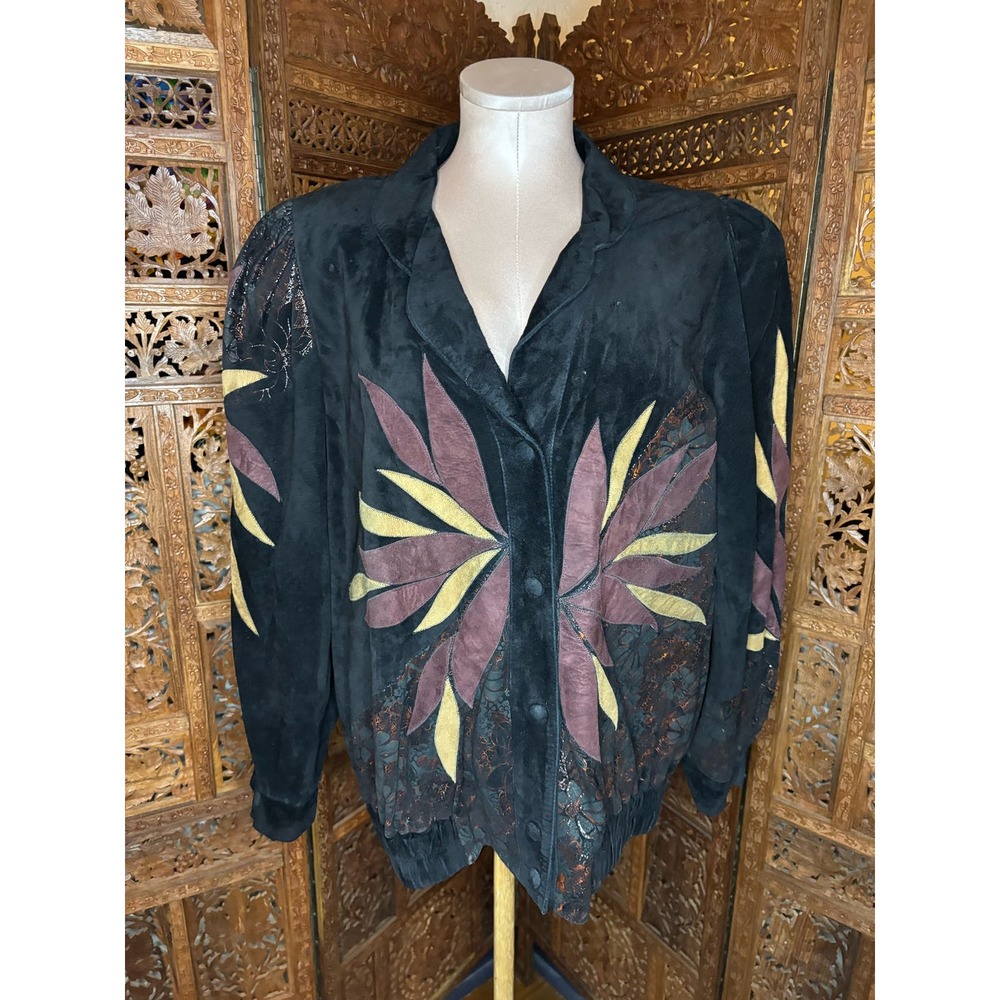 90s leather jacket